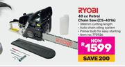 Ryobi 40cc Petrol Chain Saw CS-4016