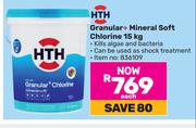 HTH Granular+ Mineral Soft Chlorine-15Kg Each