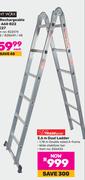Tradequip 3.6m Dual Ladder