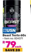 USN Beast Testo-60s Each