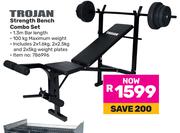 Trojan Strength Bench Combo Set