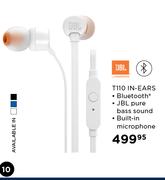JBL In Ears T110
