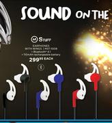 Mstuff Earphones With Wings MST-1009-Each