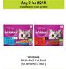 Whiskas Multi Pack Cat Food (All Variants)-For Any 2 x 12 x 85g