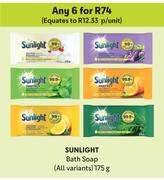 Sunlight Bath Soap (All Variants)-For Any 6 x 175g