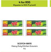 Scotch Brite Heavy Duty Kitchen Scourers-For 4 x 4's