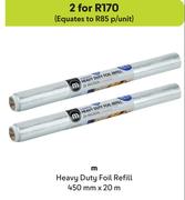 M Heavy Duty Foil Refill 450mm x 20m-For 2