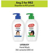 Lifebuoy Hand Wash (All Variants)-For Any 2 x 200ml