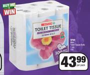 Spar Mini Toilet Tissue Rolls 1 Ply-18s Per Pack