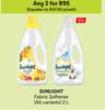 Sunlight Fabric Softener (All Variants)-For Any 2 x 2Ltr