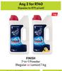 Finish 7-In-1 Powder (Regular Or Lemon)-For Any 2 x 1kg