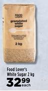Food Lover's White Sugar-2Kg Each