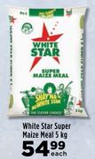 White Star Super Maize Meal-5Kg Each