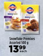 Snowflake Premixes Assorted-500g Each