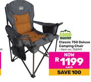 Camp Master Classic 750 Deluxe Camping Chair-Each