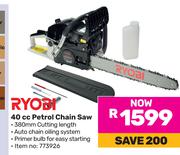 Ryobi 40cc Petrol Chain Saw