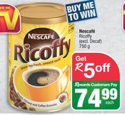 Nescafe Ricoffy (Excl.Decaf)-750g Each