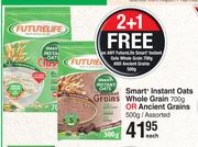 Futurelife Smart+ Instant Oats Whole Grain 700g Or Ancient Grains 500g Assorted-Each