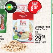 Lifestyle Food Quick Oats-1kg