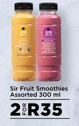 Sir Fruit Smoothies Assorted-For 2 x 300ml