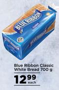 Blue Ribbon Classic White Bread-700g Each