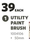 Utility Paint Brush 50mm-Each