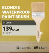 Blonde Waterproof Paint Brush-Each