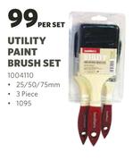 Utility Paint Brush Set-Per Set