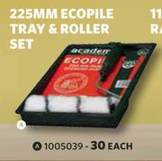 225 MM Ecopile Tray & Roller Set-Each