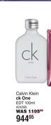 Calvin Klein Ck One EDT-100ml