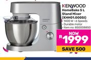 Kenwood 5Ltr HomeBake Stand Mixer KHH01.000SI