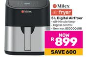 Milex 5Ltr Digital Airfryer