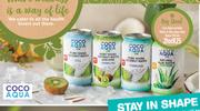 Coco Aqua Coconut Water & Aloe Aqua Aloe Water-2x330ml