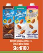 Almond Breeze Assorted-3x1L