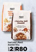 Food Lover's Muesli Assorted-For 2 x 750g