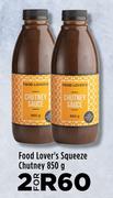 Food Lover's Squeeze Chutney-For 2 x 850g