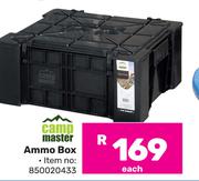  Camp Master Ammo Box-Each
