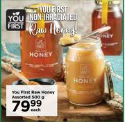 You First Raw Honey Assorted-500g Each