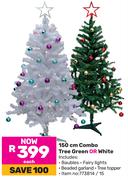 150cm Combo Tree (Green Or White)-Each
