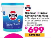 HTH Granular + Mineral Soft Chlorine-15Kg