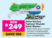 X Shot Water Warfare Typhoon Thunder Water Blaster-Each