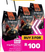 Camp Master Briquettes-For 3 x 4kg