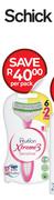 Schick Intuition Xtreme3 Sensitive 3-Blade Disposable Razors 8 Pack-Per Pack