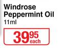 Windrose Peppermint Oil-11ml Each