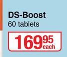DS-Boost-60 Tablets Each