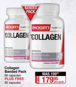 Collagen Banded Pack (60 Capsules + 30 Capsules)-Per Pack
