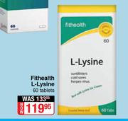 Fithealth L-Lysine-60 Tablets