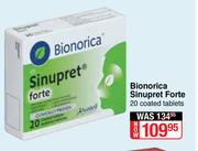 Bionorica Sinupret Forte-20 Coated Tablets