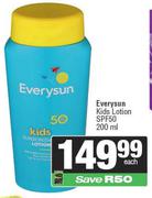 Everysun Kids Lotion SPF50-200ml Each
