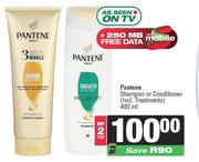 Pantene Shampoo Or Conditioner (Including Treatments)-For 2 x 400ml
